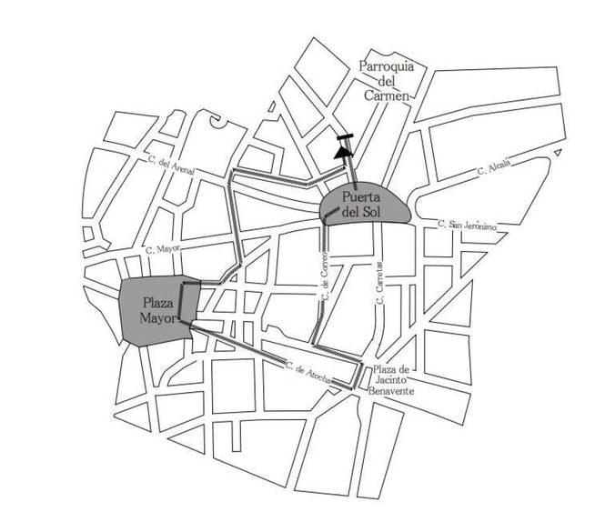 Procesión del Martes Santo en Madrid